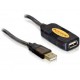 Delock Cable prolongador USB 2.0 10 metros